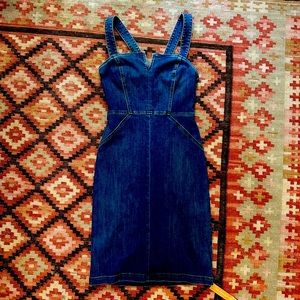 Reformation NWT denim midi dress! Brand new unworn size 4